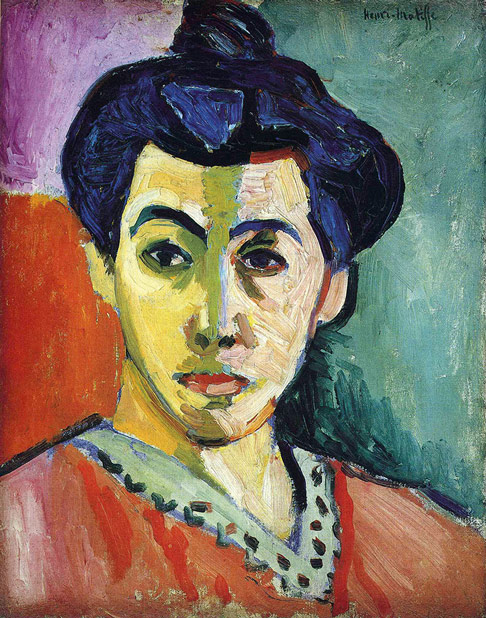 Portrait of Madame Matisse Green Stripe, 1905