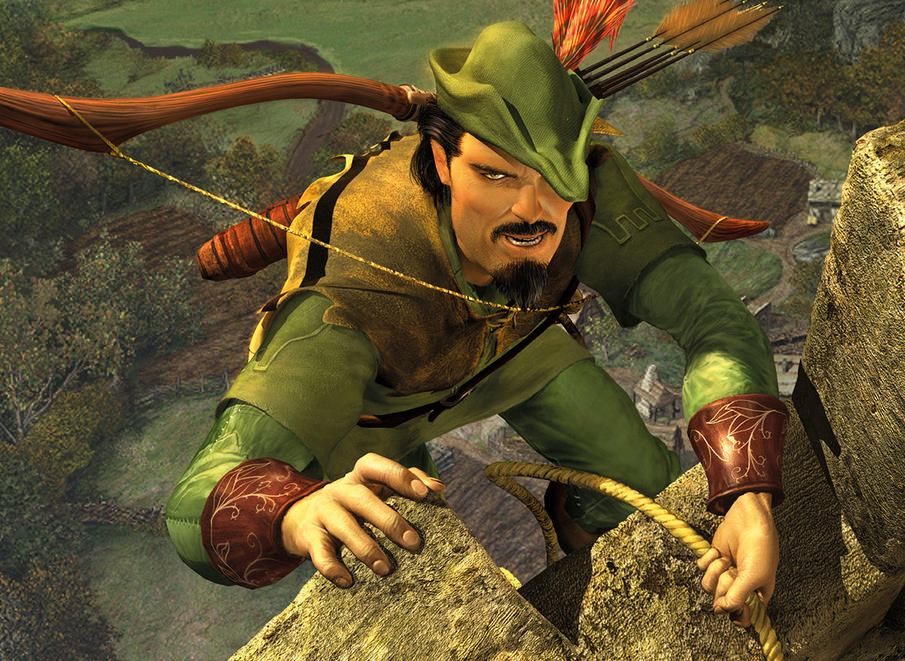 Robin Hood oyunundan bir kare