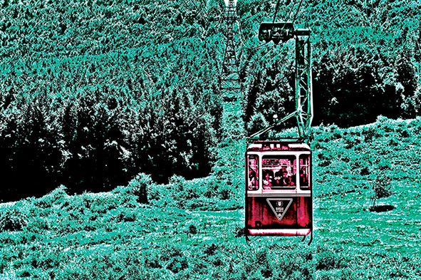 Teleferik popart