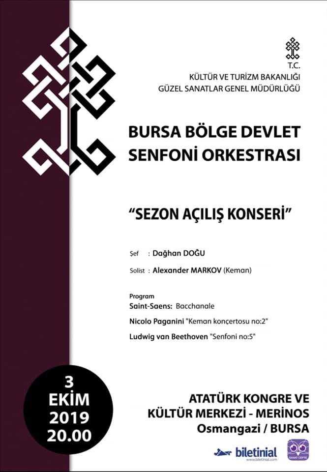 Bursa Senfoni Orkestrası Programı