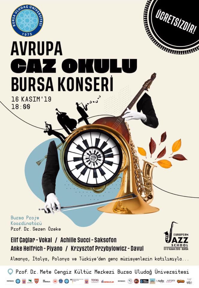 Avrupa Caz Okulu Bursa konseri