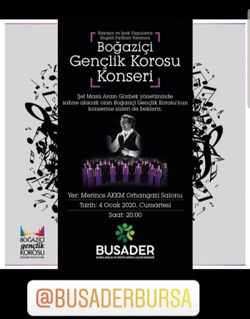 Boğaziçi Gençlik Korosu Bursa konseri