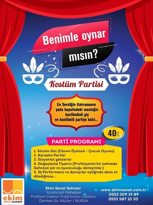 Benimle Oynar Mısın? Kostüm Partisi