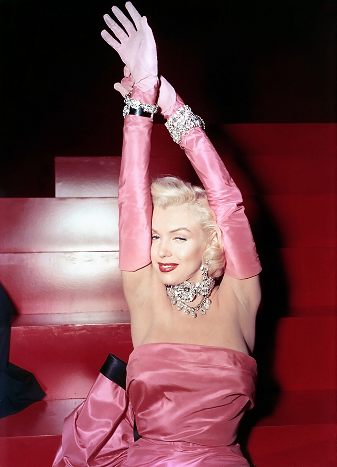 Marilyn Monroe, Diamonds are a girl's best friend