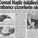 Cemal Nadir - gazete kupürleri