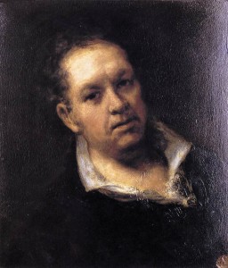 Francisco de Goya y Lucientes, self portre