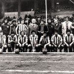 1974-1975 Kupa Galipleri Kupası çeyrek final ilk maçı Bursaspor - Dinamo-Kiev maçı öncesi Bursaspor'un kadrosu