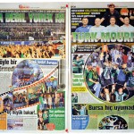 Bursaspor şampiyonluk - gazete haberi