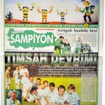 Bursaspor şampiyonluk - gazete haberi