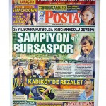 Bursaspor şampiyonluk - gazete haberi