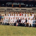 1986 Türkiye Kupası Şampiyonu Bursaspor'un yönetim ve futbolcu kadrosu