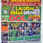 Bursaspor şampiyonluk - gazete haberi