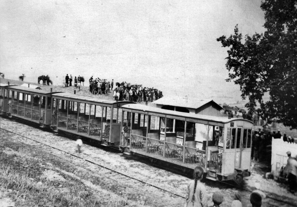 25.05.1934 Yörükali Köyü'ne Mudanya'dan gelenleri getiren katar - Cüneyt Pekman Mudanya albümü