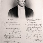 Atatürk Celal Bayar'a yazdığı bu mektupla Merinos ve Sunğipek fabrikalarının isimlerini belirlemişti. (Merinos Tekstil ve Sanayi Müzesi)