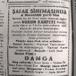 1950-Hakimiyet 18 Haziran 1950 Şafak sineması Vurun kahpeye